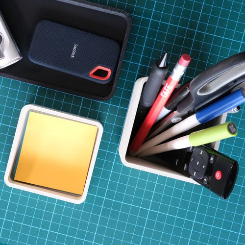 Minimalist Desk Organisation Set | 3 Piece Office Kit